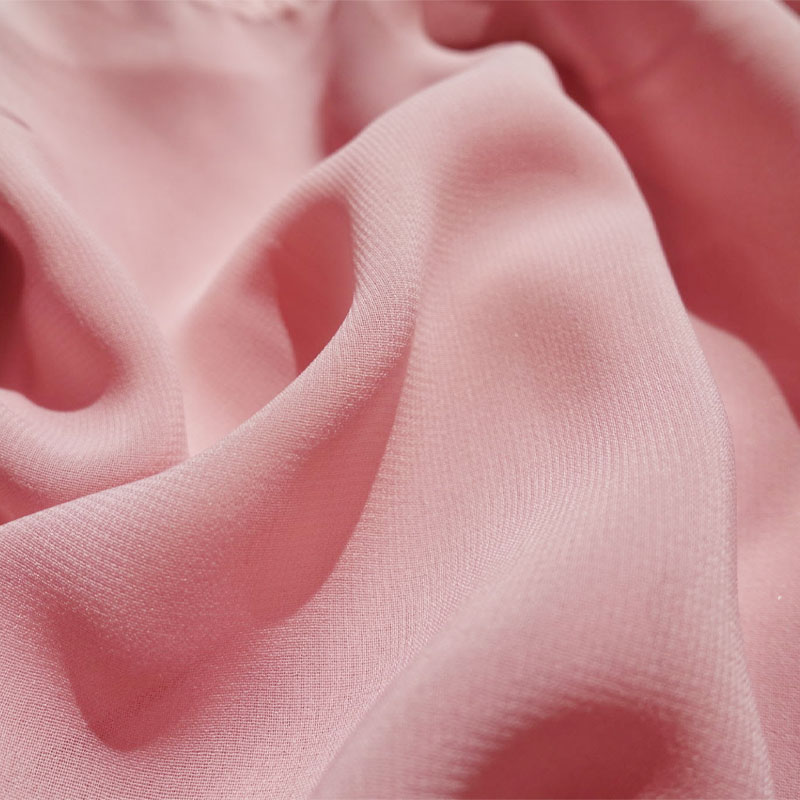 100D 80gsm Fabraic Chiffon Super bog Breathable Craiceann-chairdiúil