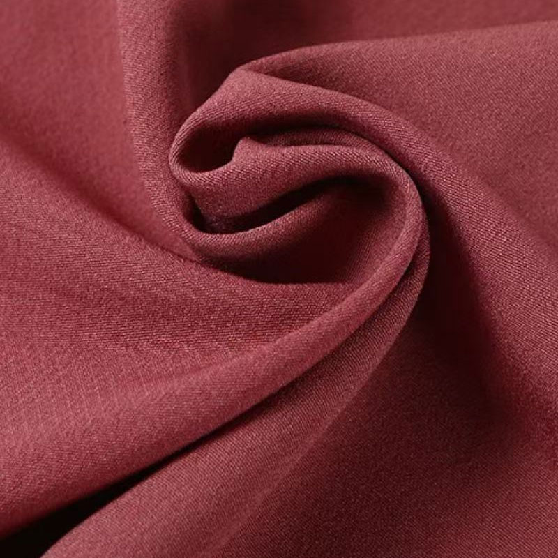 150gsm Athchúrsáilte poileistir-Spandex Cumaisc Cineál Diamond Fabraic Sraithe Dúbailte Sínte Ceithre Bealach